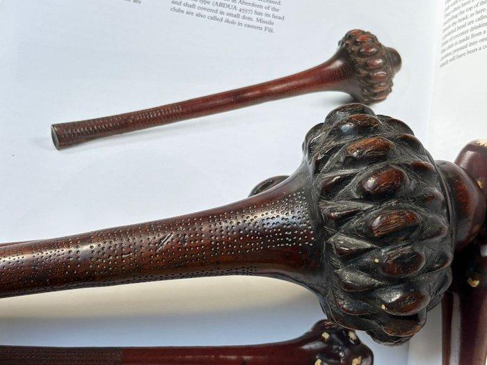 Fijian I Ula Tavatava bulibuli war club - Fiji, Antiek en Kunst, Kunst | Niet-Westerse kunst