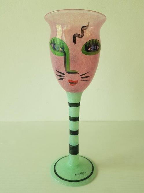 Kosta Boda - Ulrica Hydman-Vallien - Wijnglas (3) - Open, Antiek en Kunst, Antiek | Glas en Kristal