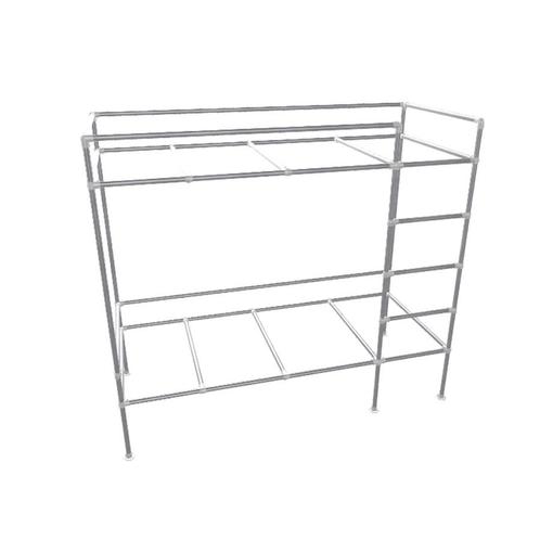 Steigerbuis Stapelbed Lugano | Staal 26.9 mm | Voet | DIY |, Huis en Inrichting, Slaapkamer | Bedden, Ophalen of Verzenden