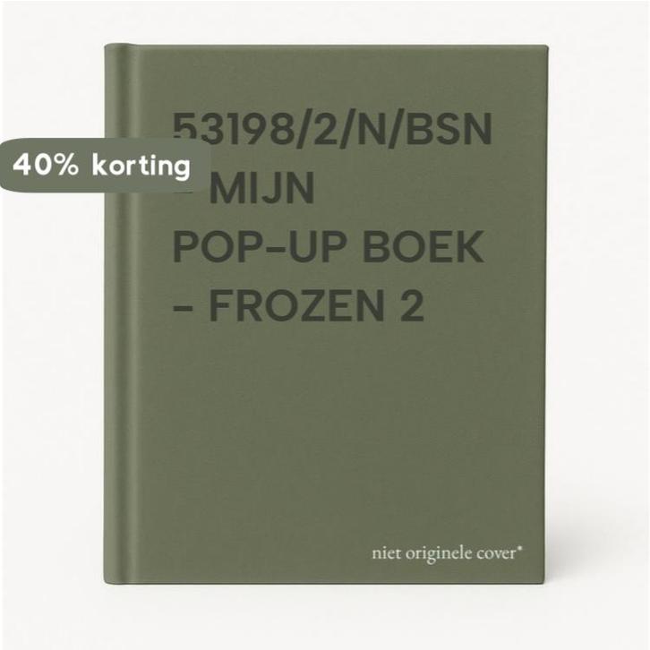 53198/2/N/BSN - MIJN POP-UP BOEK - FROZEN 2 9789041240613, Boeken, Kinderboeken | Kleuters, Gelezen, Verzenden
