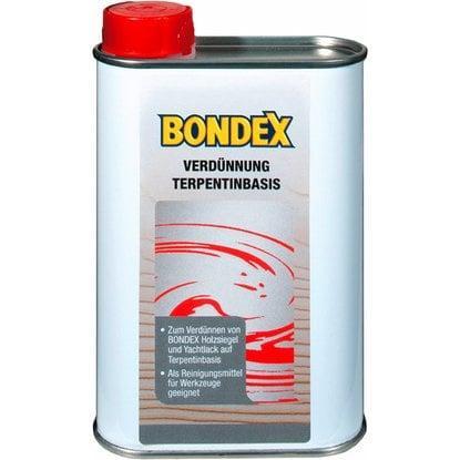 Bondex Verdünnung Terpetinebasis - 0,75 liter (HOUT - BEITS, Doe-het-zelf en Verbouw, Verf, Beits en Lak, Lak, Overige kleuren