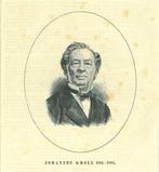 Portrait of Johannes Groll, Antiek en Kunst, Kunst | Etsen en Gravures