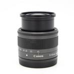 Canon 15-45mm F3.5-6.3 IS STM EOS-M Objectief Zwart (Occ), Ophalen of Verzenden, Zo goed als nieuw, Groothoeklens, Zoom