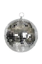 Discobal Ø 20 cm Klein Discobol Spiegelbol Zilver Spiegeltje, Ophalen of Verzenden, Nieuw, Feestartikel, Carnaval