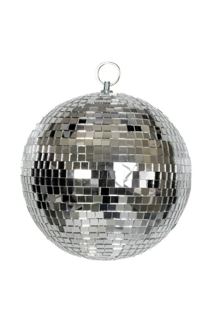 Discobal Ø 20 cm Klein Discobol Spiegelbol Zilver Spiegeltje, Hobby en Vrije tijd, Feestartikelen, Carnaval, Feestartikel, Nieuw