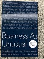 Business as unusual (Percy Dens), Gelezen, Verzenden, Management, Percy Dens