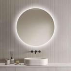 Loxa - Ronde Badkamerspiegel Lena met Led 80cm, Verzenden, Nieuw