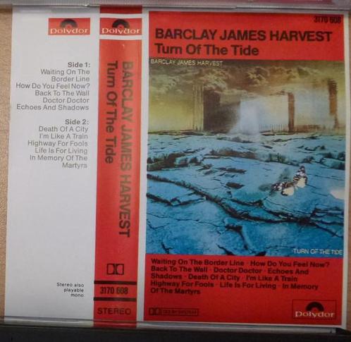 Cassette - Barclay James Harvest - Turn Of The Tide, Cd's en Dvd's, Cassettebandjes, Verzenden