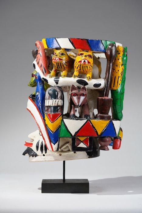 Gelede - Yoruba - Nigeria (Zonder Minimumprijs), Antiek en Kunst, Kunst | Niet-Westerse kunst