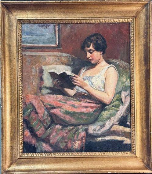 Scuola italiana (XX), da Frederic Dufaux - Catherine La Rose, Antiek en Kunst, Kunst | Schilderijen | Klassiek