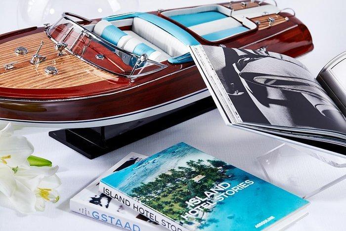 Riva Aquarama 53 cm modelisme bois maquette 1:14 - Halfmodel, Hobby en Vrije tijd, Modelauto's | 1:5 tot 1:12