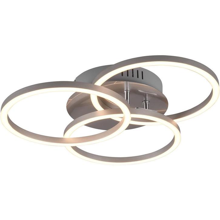 LED Plafondlamp - Plafondverlichting - Trion Corcol - 27W -, Huis en Inrichting, Lampen | Plafondlampen, Nieuw, Metaal, Ophalen of Verzenden