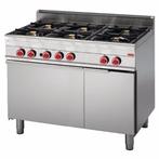 Gasfornuis Gastro M 650 - 6 branders - met oven - aardgas, Verzenden, Nieuw in verpakking