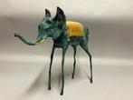 sculptuur, Olifant - moderne vormgeving - naar DALI - 33 cm