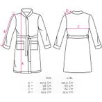 Walra - luxe badjas - unisex heren / dames - 100% Katoen -, Kleding | Dames, Jassen | Zomer, Verzenden, Nieuw