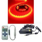 LEDstripSET ROOD | 12V DC - 14,4W - 60 LED's/m | incl driver, Huis en Inrichting, Verzenden, Nieuw