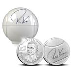 Richard Krajicek Wimbledon jubileum Zilver 1 ounce, Postzegels en Munten, Verzenden