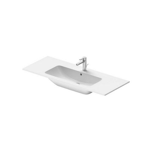Wastafel Duravit Starck Me Met Kraangat Overloop 123x49x18, Doe-het-zelf en Verbouw, Sanitair, Overige typen, Nieuw, Ophalen of Verzenden