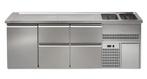 GGM Gastro | Biertoonbank Premium PLUS - 2500x700mm - 1 deur, Verzenden, Nieuw in verpakking, Hotelinrichting