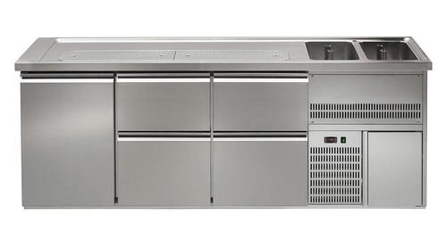 GGM Gastro | Biertoonbank Premium PLUS - 2500x700mm - 1 deur, Zakelijke goederen, Horeca | Meubilair en Inrichting, Nieuw in verpakking