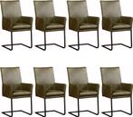 Leren Eetkamerstoelen Ruler 120+ Kleuren Keukenstoel, Nieuw, Vijf, Zes of meer stoelen, Leer, Ophalen of Verzenden