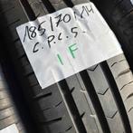 2 x Continental PremiumContact 5 185-70-14 Zomerbanden 6mm, Auto-onderdelen, Banden en Velgen, 14 inch, Gebruikt, Band(en), Personenwagen