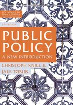 9781137573292 Public Policy | Tweedehands, Verzenden, Zo goed als nieuw, Christoph Knill
