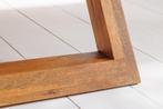 Design bed SCORPION 180x200cm bruin mangohout 3D snijwerk, Ophalen of Verzenden, Nieuw