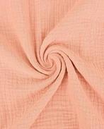 Double Gauze Katoen Flamingo Roze (280 cm), Nieuw, Roze