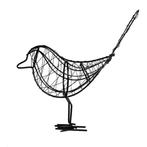 Vogel Draadijzer Zwart, Verzenden, Nieuw