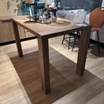 Bartafel Valvola Acaciahout Smoked Brown 140x80 - Pronto, Huis en Inrichting, Tafels | Eettafels, 50 tot 100 cm, Nieuw, Industrieel