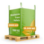 Meelworm Frass - Insectenmest korrels (Bigbag 1000Kg – Voor, Tuin en Terras, Aarde en Mest, Verzenden, Mest