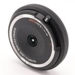 Olympus 9mm F/8.0 fisheye body cap lens zwart | Tweedehands, Verzenden, Gebruikt
