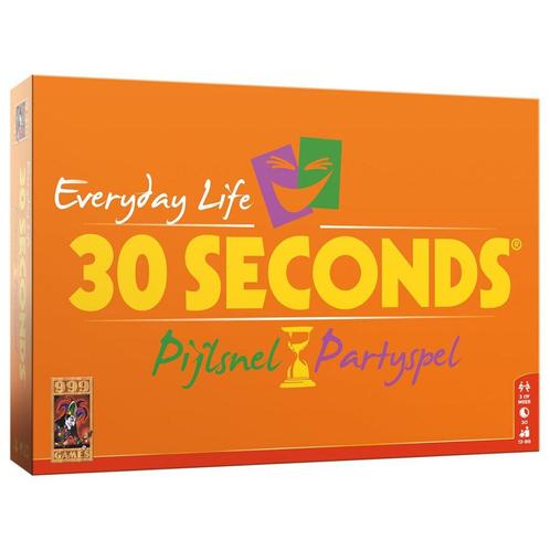 999 Games 30 Seconds Everyday Life Partyspel, Hobby en Vrije tijd, Gezelschapsspellen | Bordspellen, Nieuw, Verzenden