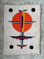 Boris Alepkow (XX) - Composition suprématiste Avandgarde, Antiek en Kunst