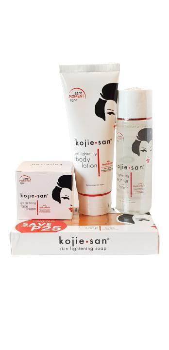 Kojie San skin lightening voordeelpakket 4, Sieraden, Tassen en Uiterlijk, Beautycases, Ophalen of Verzenden