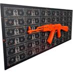 AmsterdamArts - 3D Louis Vuitton AK47 Orange wall art