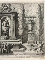 Jean Le Pautre (1618-1682) - Fontaines & Jardins avec sujets
