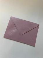 metallic roze enveloppen 13 x 18, Nieuw, Verzenden