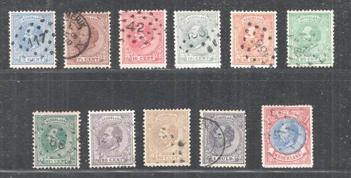 Nederland 1872/1896 - Koning Willem III - Koningin, Postzegels en Munten, Postzegels | Nederland