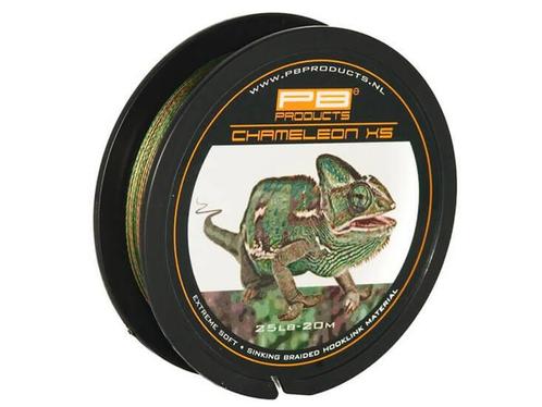 Chameleon 20 m. Soepel Braid Onderlijn materiaal PB Products, Watersport en Boten, Hengelsport | Karpervissen, Overige typen, Nieuw