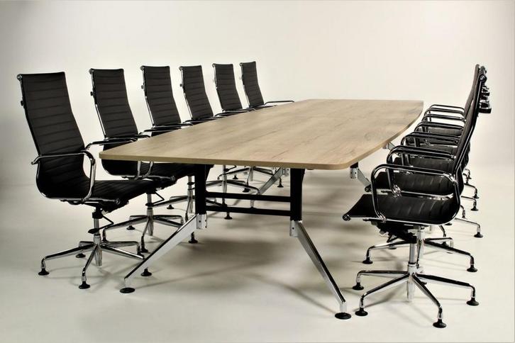 Grote luxe Vergadertafel SIGN  440x140  Eiken, Zakelijke goederen, Kantoor en Winkelinrichting | Kantoormeubilair en Inrichting