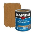 Rambo Pantserbeits Deur&Kozijn Hoogglans Transparant Licht, Doe-het-zelf en Verbouw, Overige kleuren, Verzenden, Nieuw, Beits