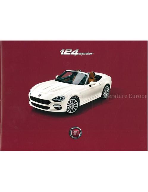 2016 FIAT 124 SPIDER BROCHURE DUITS, Boeken, Auto's | Folders en Tijdschriften