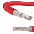 6mm2 Zonnepaneel Draad - Rood of Zwart - 1 Meter, Verzenden, Nieuw