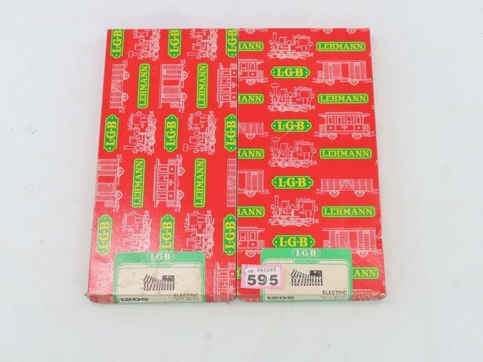 LGB G - 1205 - Modeltreinsporen (2) - 2-delig railkavel met, Hobby en Vrije tijd, Modeltreinen | Overige schalen