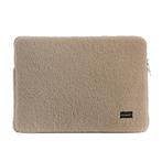 Bombata Teddy Laptop Sleeve - 13 / 14 inch - Taupe Bruin, Verzenden, Nieuw