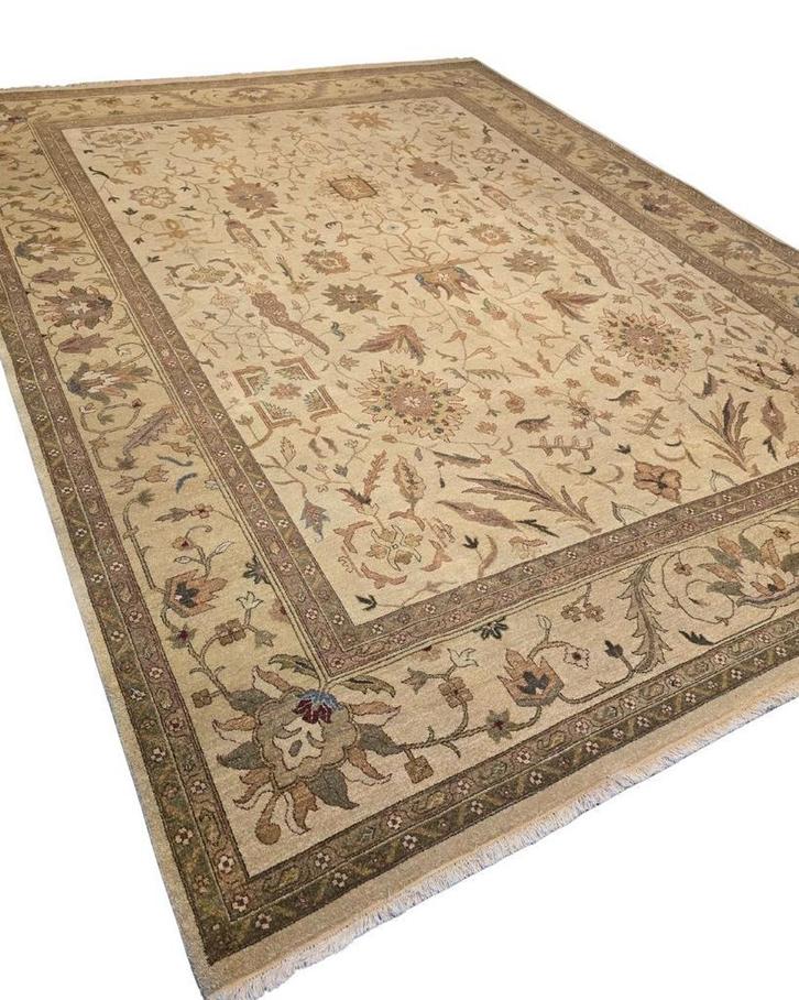 groot Perzisch tapijt ziegler 350x274 wollen vloerkleed, Huis en Inrichting, Stoffering | Tapijten en Kleden, 200 cm of meer, 200 cm of meer