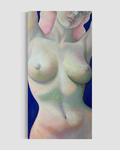 Maja Tomaszewska (1997) - Lily, Antiek en Kunst, Kunst | Schilderijen | Klassiek