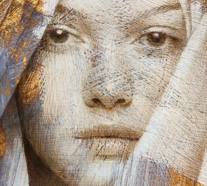 Michal Lukasiewicz - Composition with ultramarine II, Antiek en Kunst, Kunst | Schilderijen | Modern